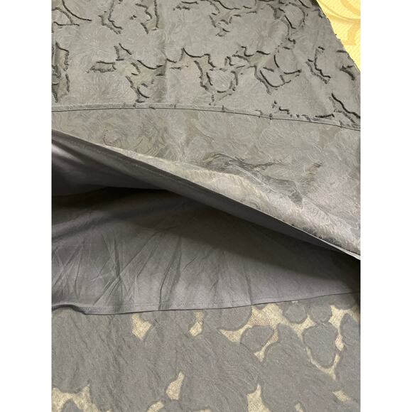 Banana Republic floral jacquard cutout midi dress in navy blue,size 18,MSRP $160 - Picture 12 of 16